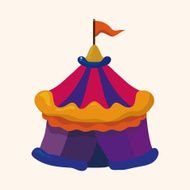 circus tents theme elements N18