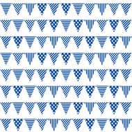 Seamless pattern with party flags N2