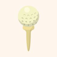 golf equipment theme elements N215