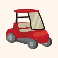 golf equipment theme elements N224