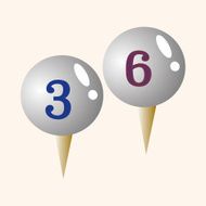 golf equipment theme elements N226