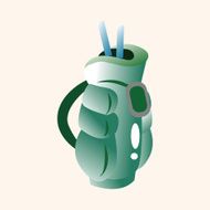 golf equipment theme elements N235