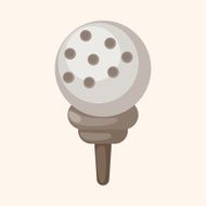 golf equipment theme elements N239
