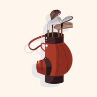 golf equipment theme elements N248