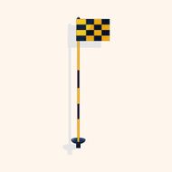 golf equipment theme elements N256