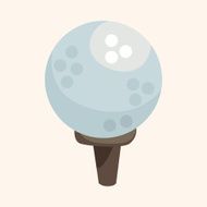 golf equipment theme elements N269