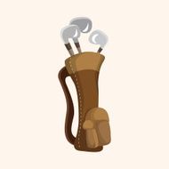 golf equipment theme elements N276