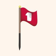 golf equipment theme elements N280