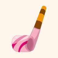 birthday horn theme elements N18