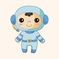 Space astronaut theme elements N41