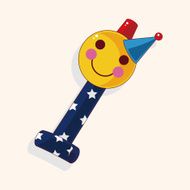 birthday horn theme elements N20