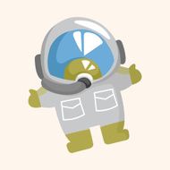 Space astronaut theme elements N42