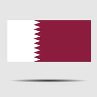 National Flag of Qatar N2