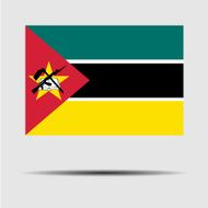 National flag of Mozambique