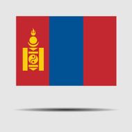 National flag of Mongolia
