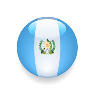 World Flag Button Guatemala
