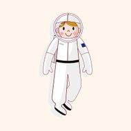 Space Astronaut theme elements vector eps10 N26
