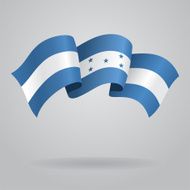 Honduras waving Flag Vector illustration
