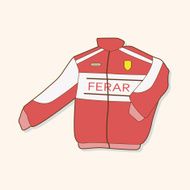racing coat theme elements vector eps N4