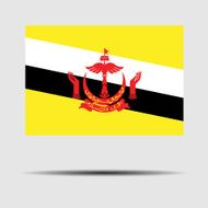 National flag of Brunei