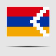 Flag of Nagorno-Karabakh N2
