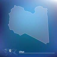 Map of Libya