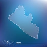 Map of Liberia