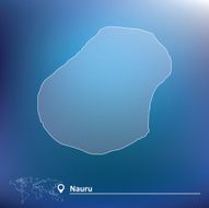 Map of Nauru