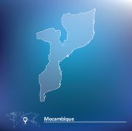 Map of Mozambique