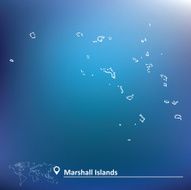 Map of Marshall Islands