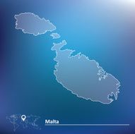 Map of Malta