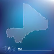 Map of Mali