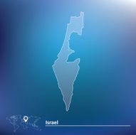 Map of Israel