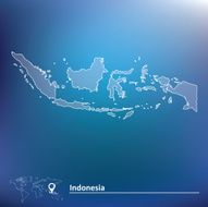 Map of Indonesia