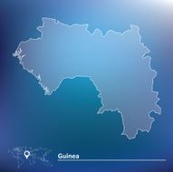 Map of Guinea