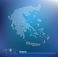 Map of Greece