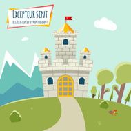 Vector castle