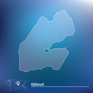 Map of Djibouti