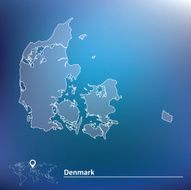 Map of Denmark