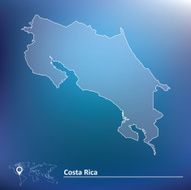map of Costa Rica N2