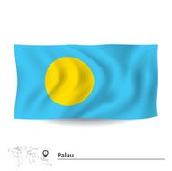 Flag of Palau N8