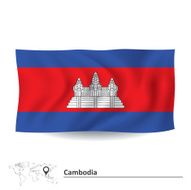 Flag of Cambodia N4