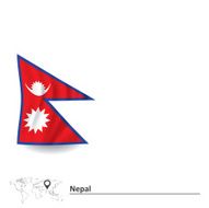Flag of Nepal N6
