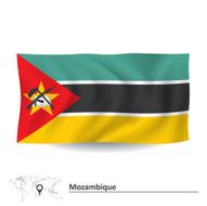 Flag Of Mozambique N9