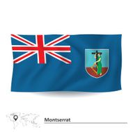 Flag of Montserrat N5