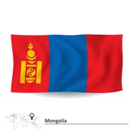 Flag Of Mongolia N9