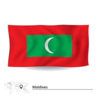 Flag of Maldives N6