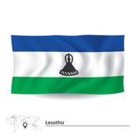 Flag of Lesotho N7