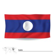 Flag of Laos N6