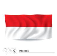 Flag of Indonesia N7